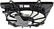 2015 Honda Odyssey EX - Radiator and A/C Condenser Fan Driver and Passenger Side, 6 Cyl 3.5L, Single fan