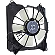 OE Replacement Radiator Fan Driver and Passenger Side, 2.4L, 4Cyl, Single fan