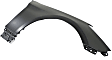 Front, Driver and Passenger Side Fenders, CAPA CERTIFIED