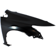 Front, Driver and Passenger Side Fenders, Without turn signal light hole, 2012-2015 Sedan / 2012-2013 Coupe, CAPA CERTIFIED