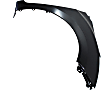 Front, Driver and Passenger Side Fenders, Without turn signal light hole