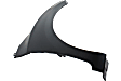 Front, Driver and Passenger Side Fenders, Without turn signal light hole