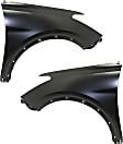 Front, Driver and Passenger Side Fenders