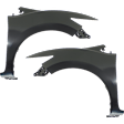 Front, Driver and Passenger Side Fenders, Coupe