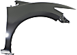 Front, Driver and Passenger Side Fenders, Coupe