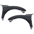 Front, Driver and Passenger Side Fenders, 2-Door, Coupe/4-Door, Sedan