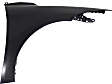 Front, Driver and Passenger Side Fenders, CAPA CERTIFIED