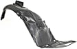 Front, Driver and Passenger Side, Fender Liner