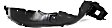 Front, Driver and Passenger Side, Fender Liner