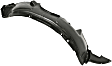 Front, Driver and Passenger Side, Fender Liner, Hatchback