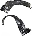 Front, Driver and Passenger Side, Fender Liner