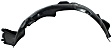 2011 Hyundai Genesis Coupe - Front, Driver and Passenger Side Fender Liner