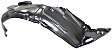 2007 Honda Civic - Front, Driver and Passenger Side Fender Liner, Coupe