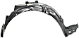 Front, Driver and Passenger Side, Fender Liner