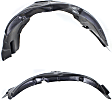 Front, Driver and Passenger Side, Fender Liner