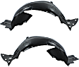 Front, Driver and Passenger Side, Fender Liner