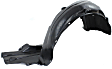 Front, Driver and Passenger Side, Fender Liner