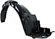 Front, Driver and Passenger Side, Fender Liner, Sedan, USA Built Vehicle