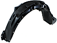 Front, Driver and Passenger Side, Fender Liner, Sedan, USA Built Vehicle