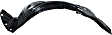 Front, Driver and Passenger Side, Fender Liner