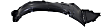 2011-2015 Hyundai Sonata - Front, Driver and Passenger Side, Fender Liner