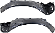 2010-2011 Honda Accord Crosstour - Front, Driver and Passenger Side, Fender Liner