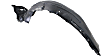 2010-2011 Honda Accord Crosstour - Front, Driver and Passenger Side, Fender Liner