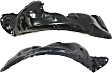 Front, Driver and Passenger Side, Fender Liner