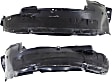 Front, Driver and Passenger Side, Fender Liner