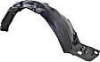 Front, Driver and Passenger Side Fender Liners, (Sedan, USA/Canada Built Vehicle)/(Coupe)