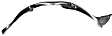 Front, Driver and Passenger Side, Fender Liner