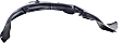 Front, Driver and Passenger Side, Fender Liner