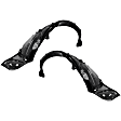 Front, Driver and Passenger Side, Fender Liner, 4-Door, Sedan