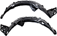 2016-2018 Honda Civic - Front, Driver and Passenger Side, Fender Liner
