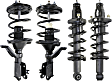 2001 Honda Civic - Front and Rear, Driver and Passenger Side Fully Loaded Strut