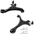 Front, Driver and Passenger Side, Lower Control Arms, With Ball Joints
