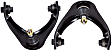 Front, Driver and Passenger Side, Upper Control Arms
