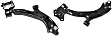2008 Honda CR-V - Front, Driver and Passenger Side, Lower Control Arm, 4WD
