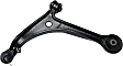 Front, Driver and Passenger Side, Lower Control Arms, With Ball Joints