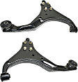 Front, Driver and Passenger Side, Lower Control Arms