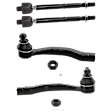 Front, Driver and Passenger Side, Inner and Outer Tie Rod End