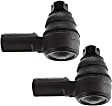 Front, Driver and Passenger Side, Outer Tie Rod Ends