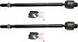 Front, Driver and Passenger Side, Inner Tie Rod Ends, Japan Built Vehicle