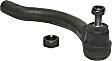 Front, Driver and Passenger Side, Outer Tie Rod Ends