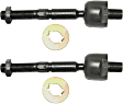 Front, Driver and Passenger Side, Inner Tie Rod Ends