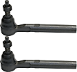 Front, Driver and Passenger Side, Outer Tie Rod Ends