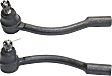 Front, Driver and Passenger Side, Outer Tie Rod Ends