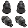 Front, Driver and Passenger Side, Upper and Lower Ball Joint