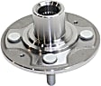 2003 Honda Civic - Front, Driver and Passenger Side Wheel Hub, 4 Lugs, Without Bearing