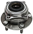 4-Wheel Set Front and Rear, Driver and Passenger Side Wheel Hubs, 5 Lugs, with Bearing, AWD